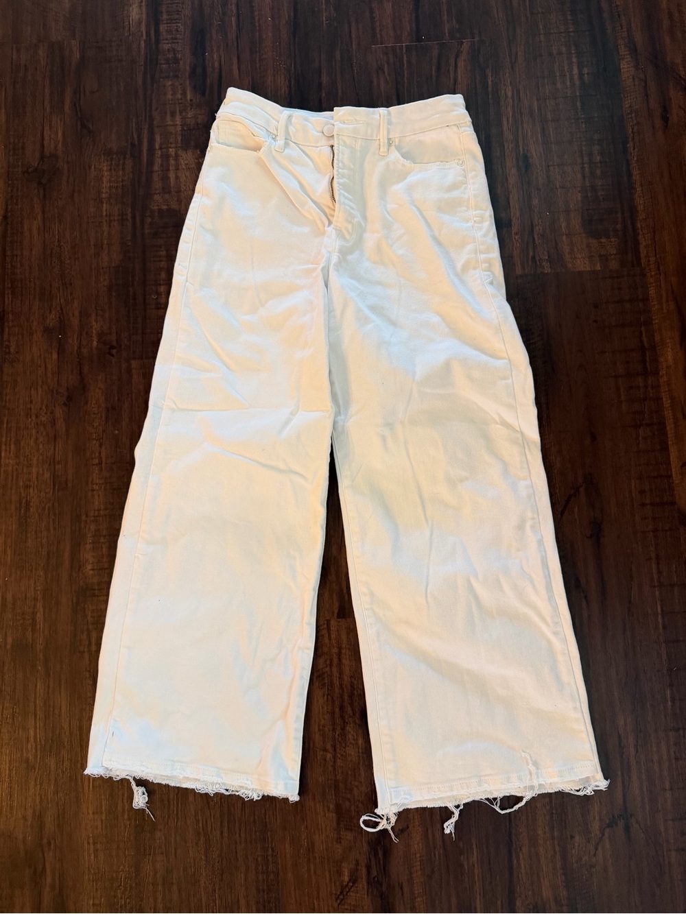 Good American - Good Waist Crop Palazzo Jeans